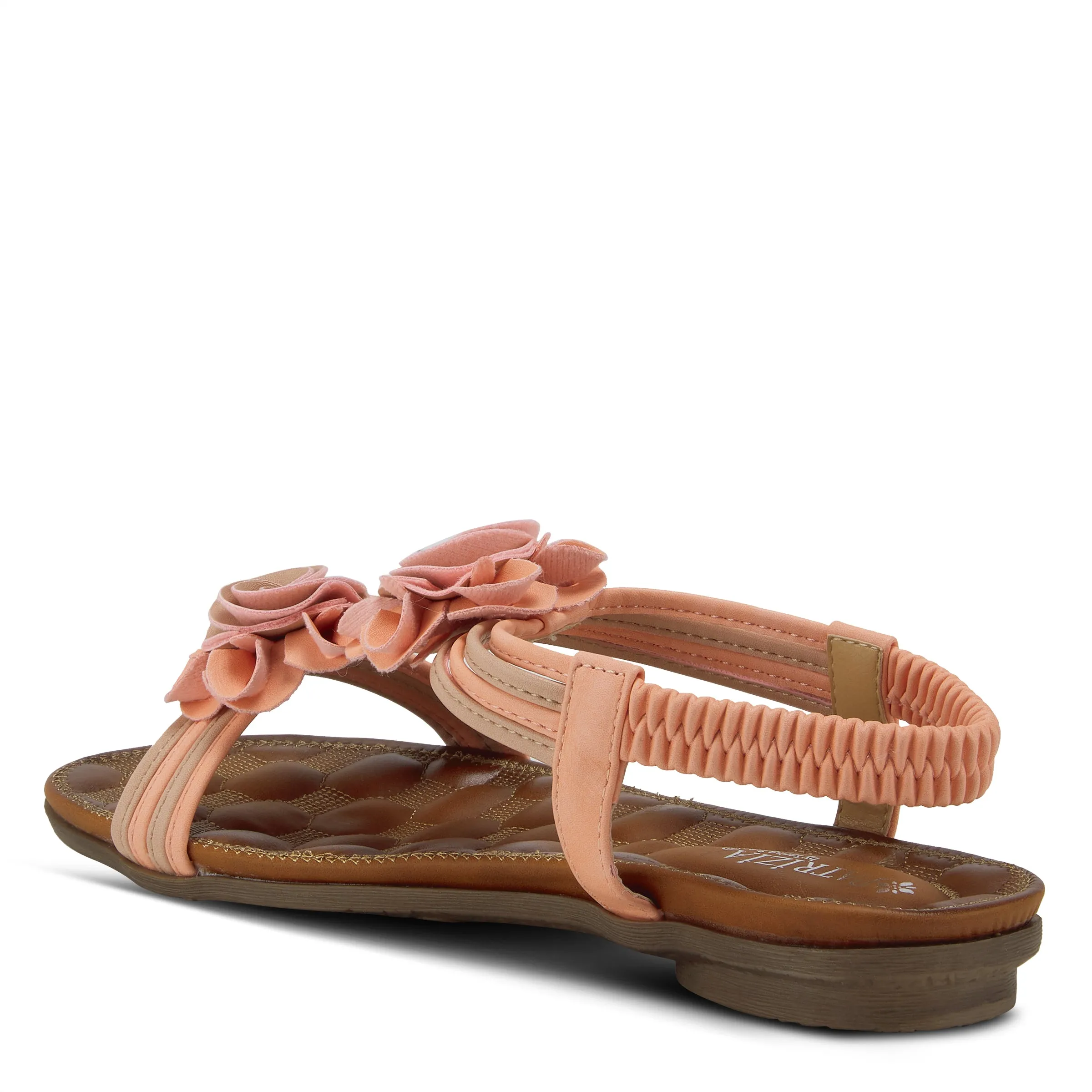 Spring Step Shoes  Patrizia Nectarine Sandal Women's Vegan Leather 1" Heel
