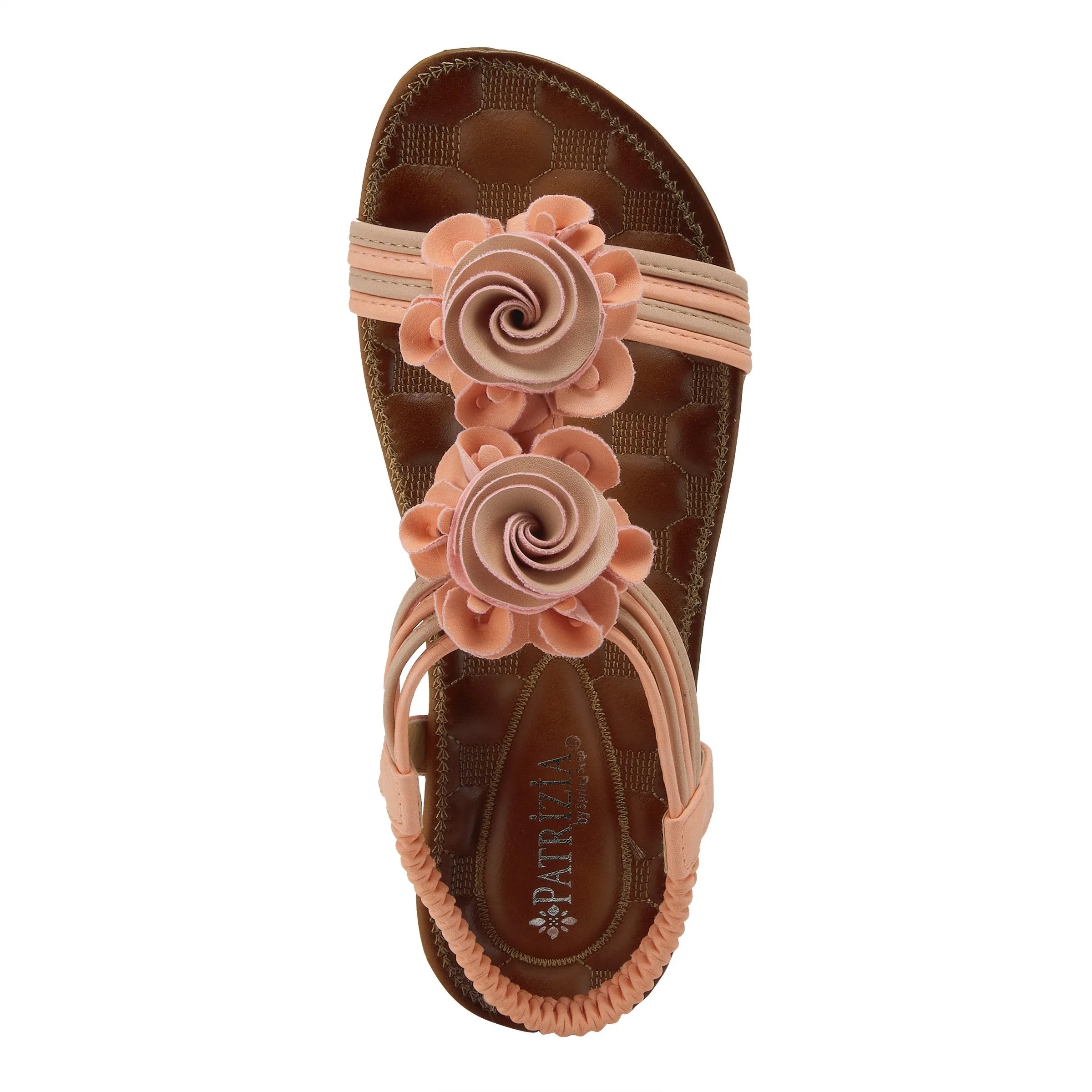 Spring Step Shoes  Patrizia Nectarine Sandal Women's Vegan Leather 1" Heel