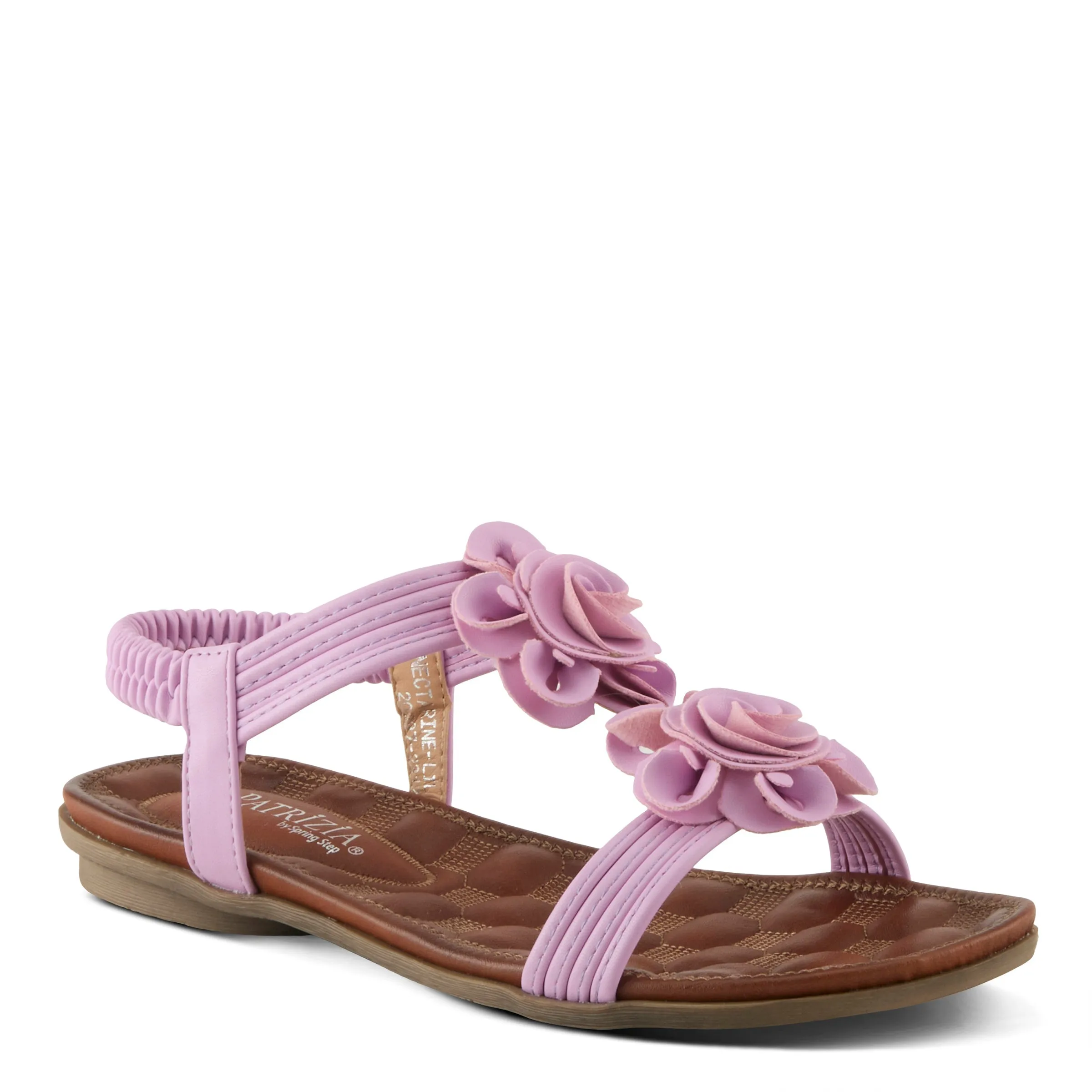Spring Step Shoes  Patrizia Nectarine Sandal Women's Vegan Leather 1" Heel