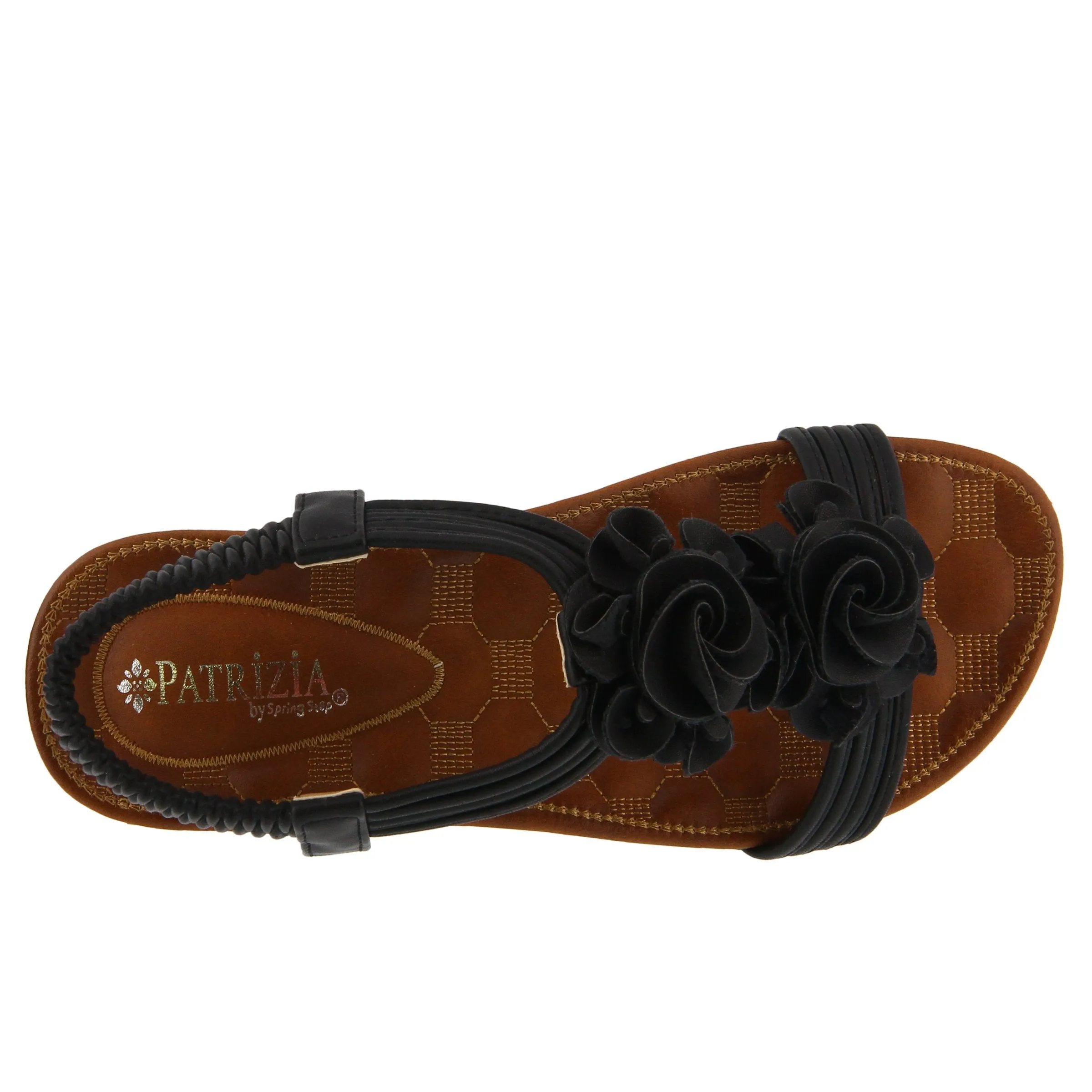 Spring Step Shoes  Patrizia Nectarine Sandal Women's Vegan Leather 1" Heel