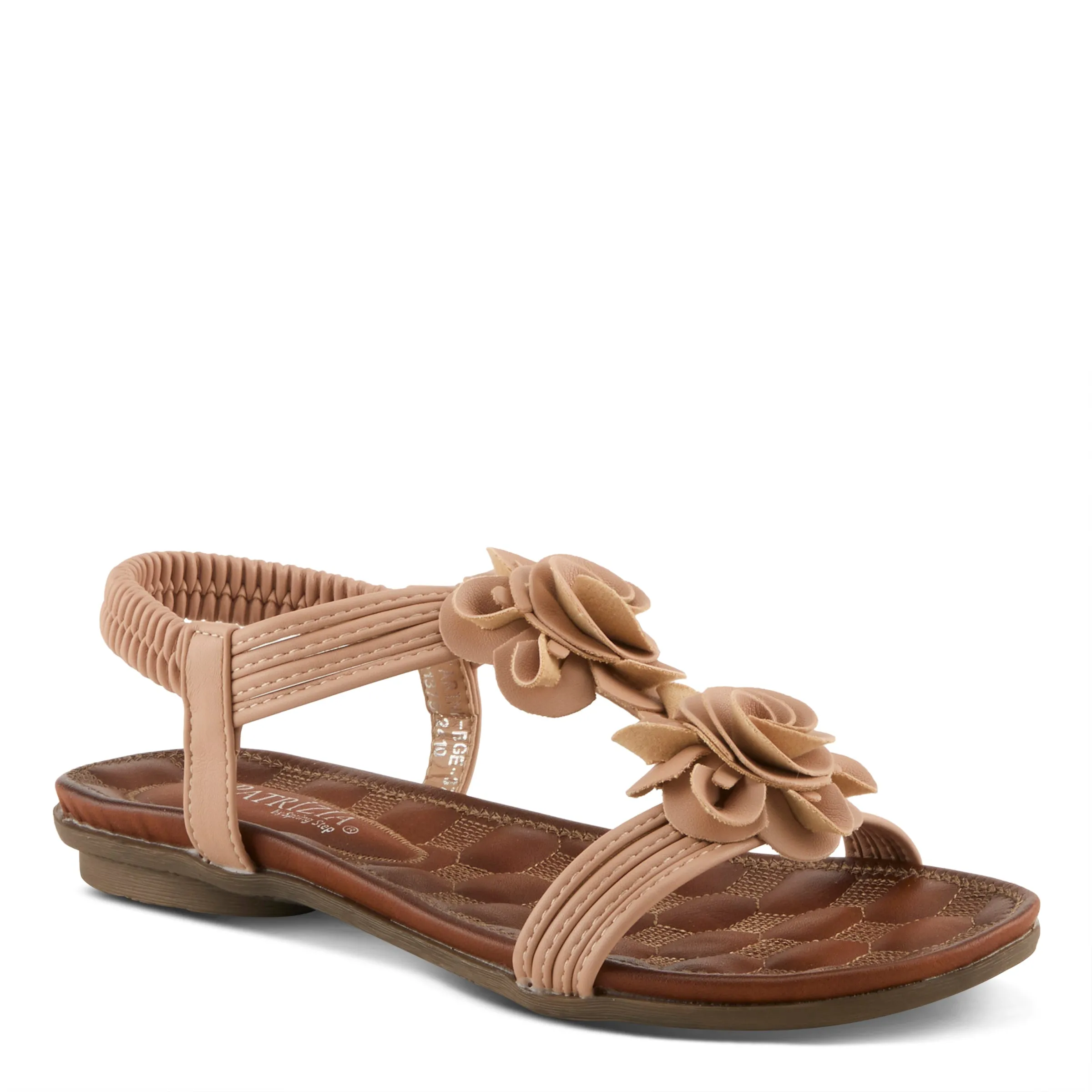 Spring Step Shoes  Patrizia Nectarine Sandal Women's Vegan Leather 1" Heel