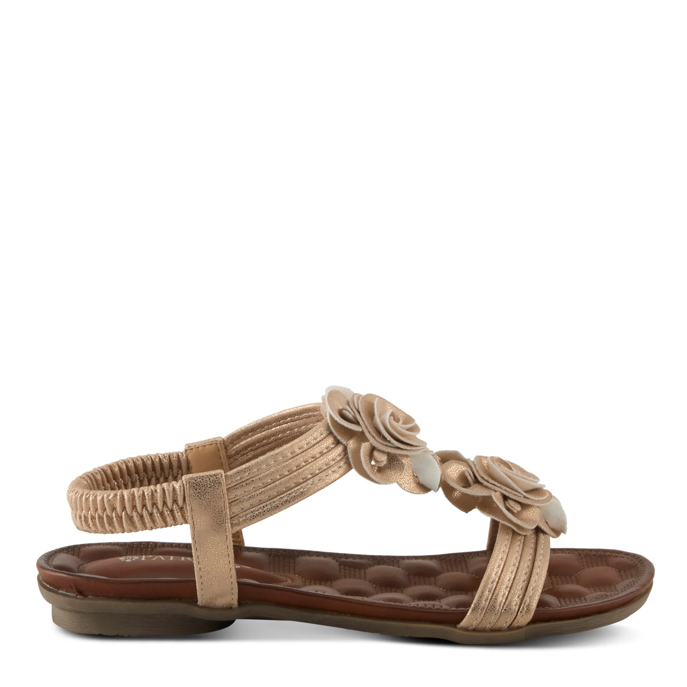 Spring Step Shoes  Patrizia Nectarine Sandal Women's Vegan Leather 1" Heel