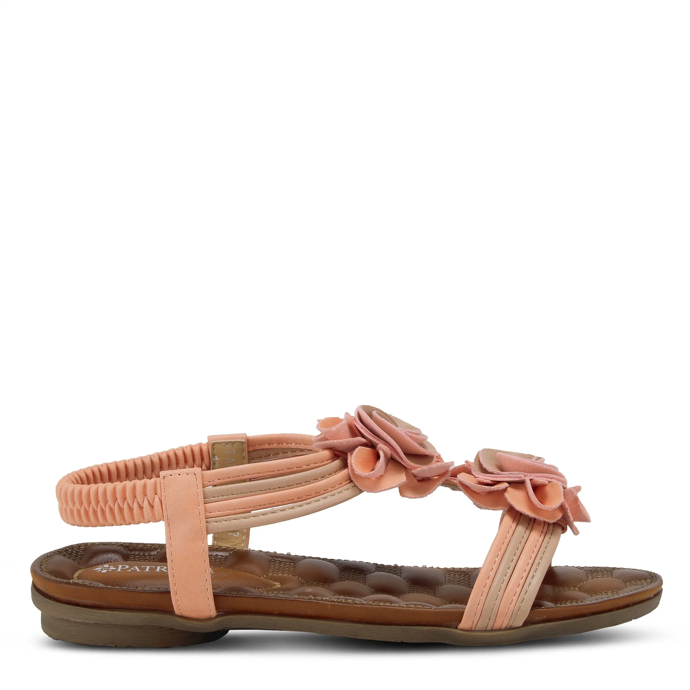 Spring Step Shoes  Patrizia Nectarine Sandal Women's Vegan Leather 1" Heel