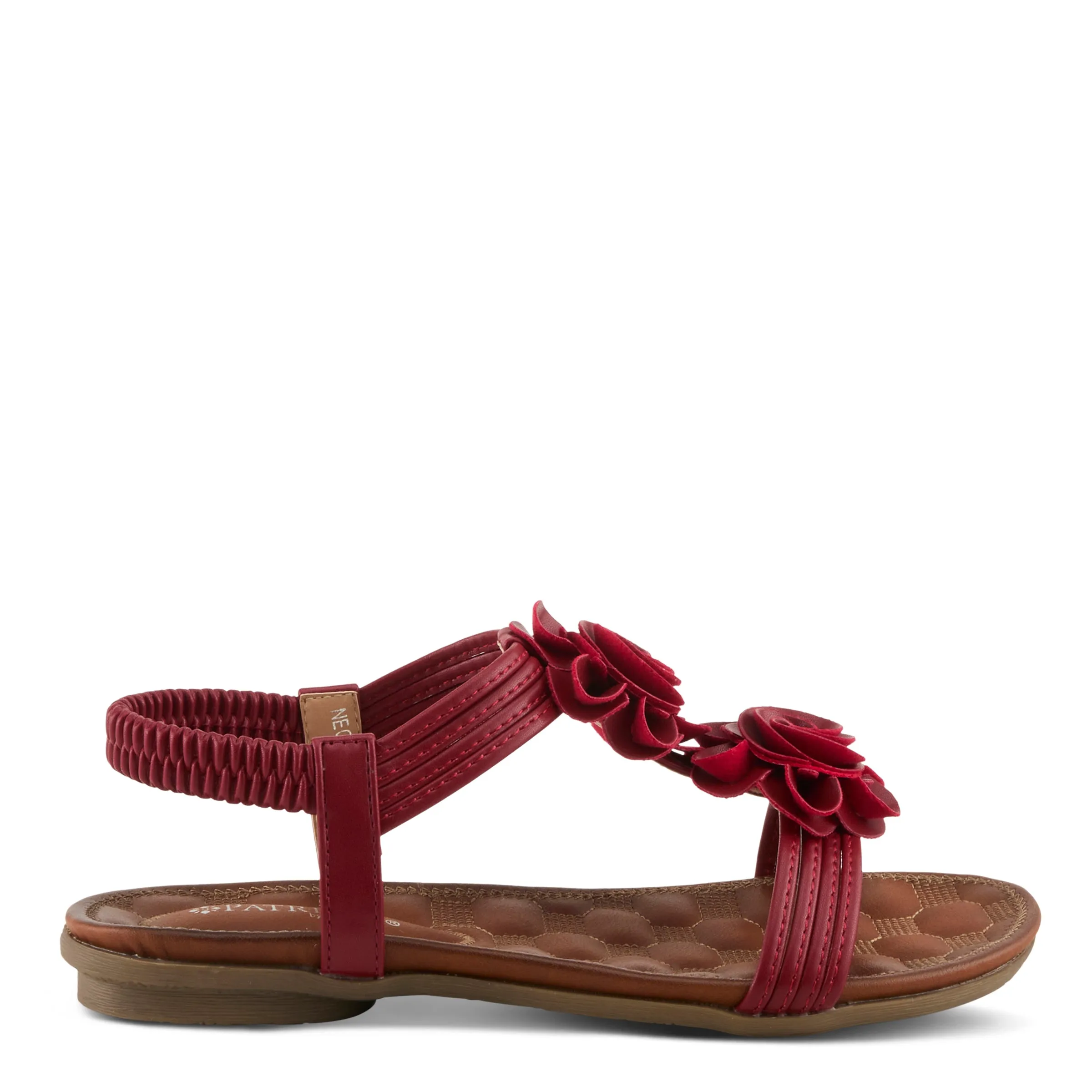 Spring Step Shoes  Patrizia Nectarine Sandal Women's Vegan Leather 1" Heel