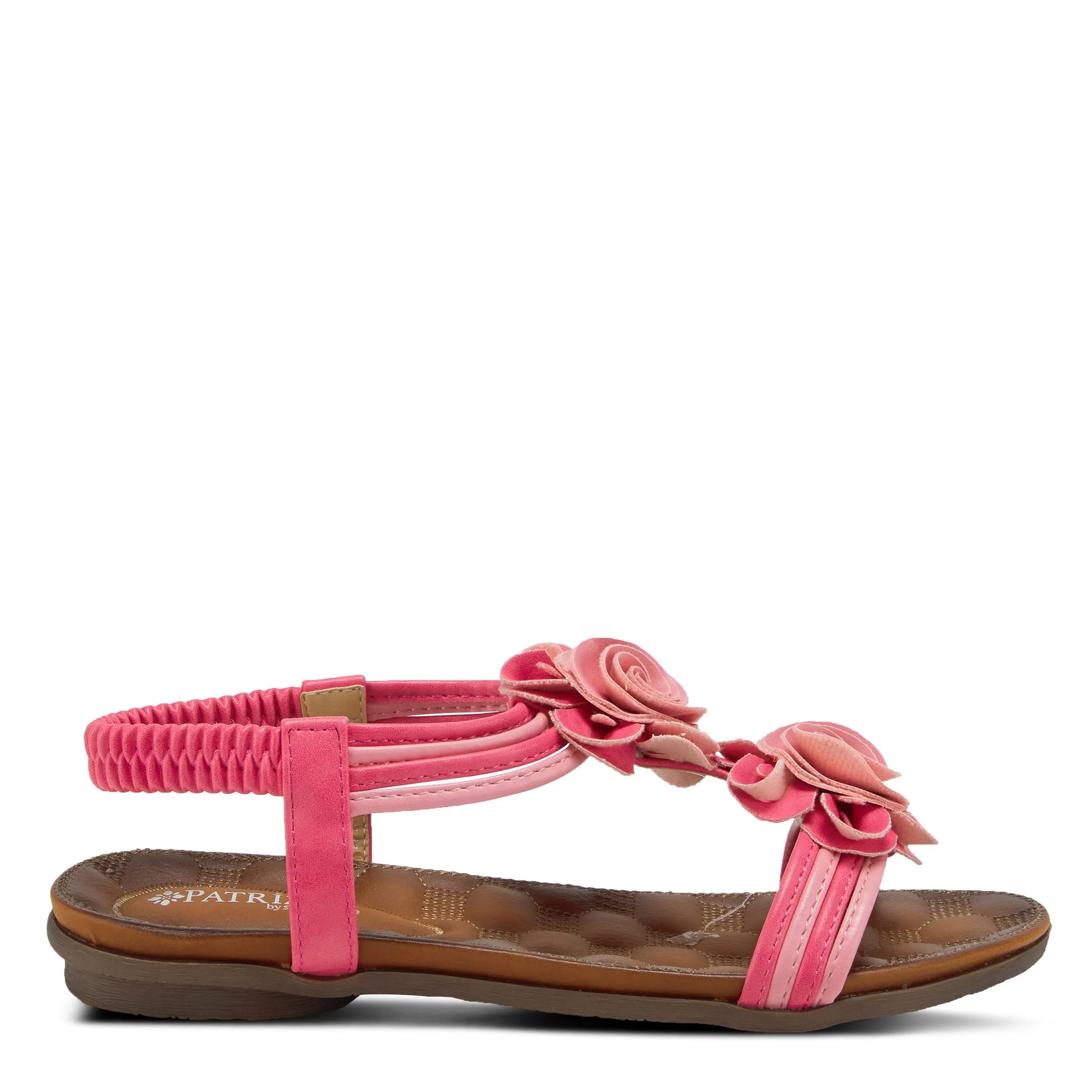 Spring Step Shoes  Patrizia Nectarine Sandal Women's Vegan Leather 1" Heel
