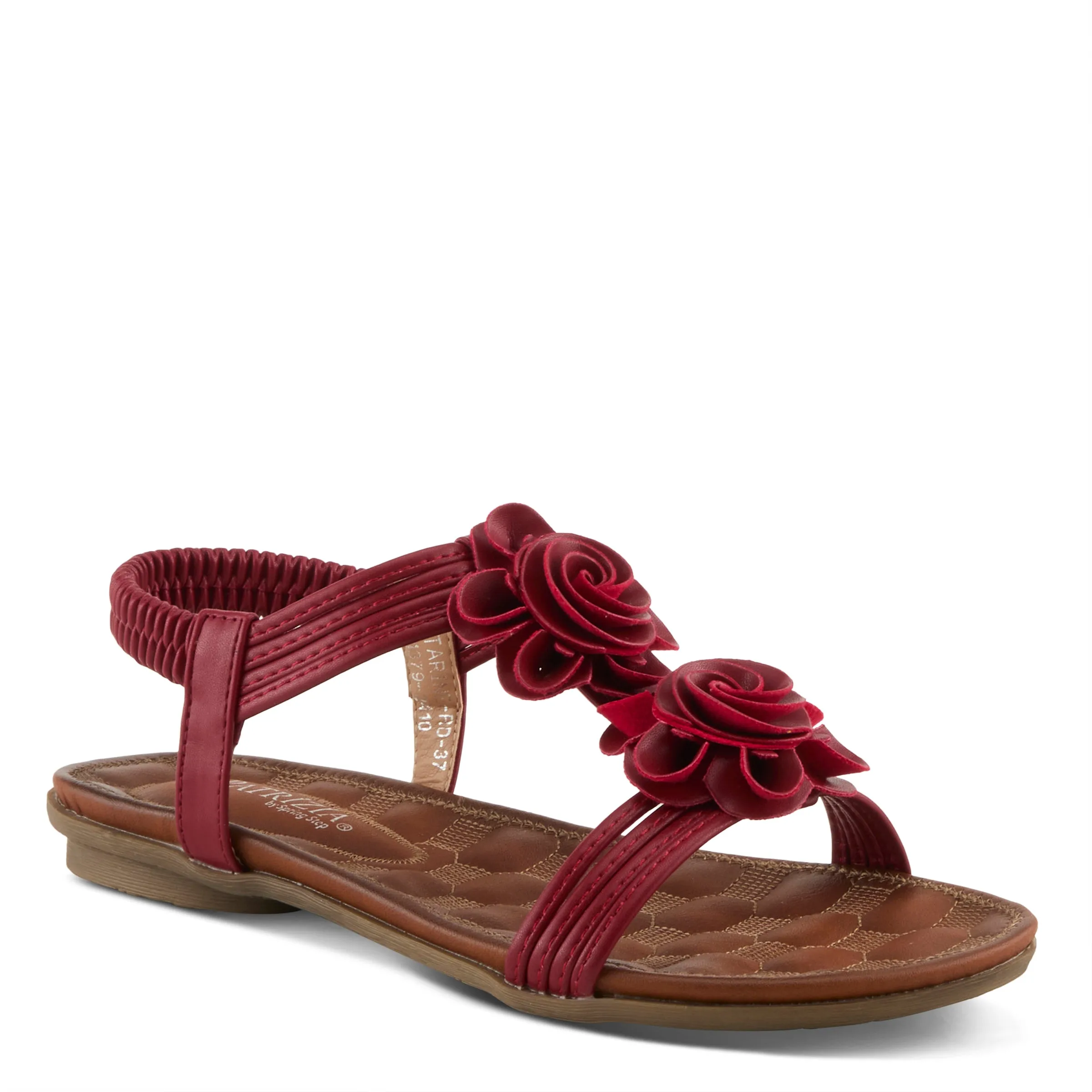Spring Step Shoes  Patrizia Nectarine Sandal Women's Vegan Leather 1" Heel