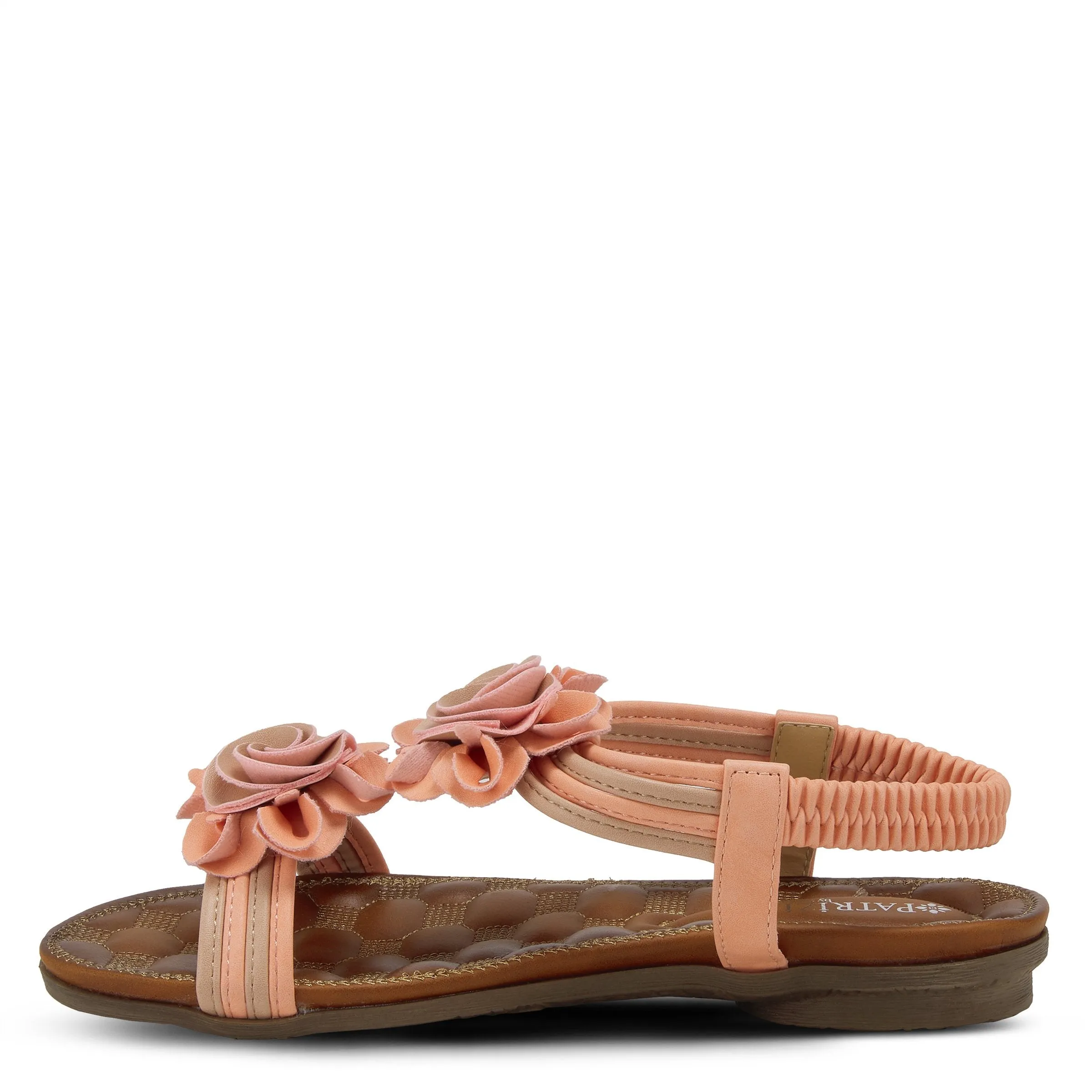 Spring Step Shoes  Patrizia Nectarine Sandal Women's Vegan Leather 1" Heel