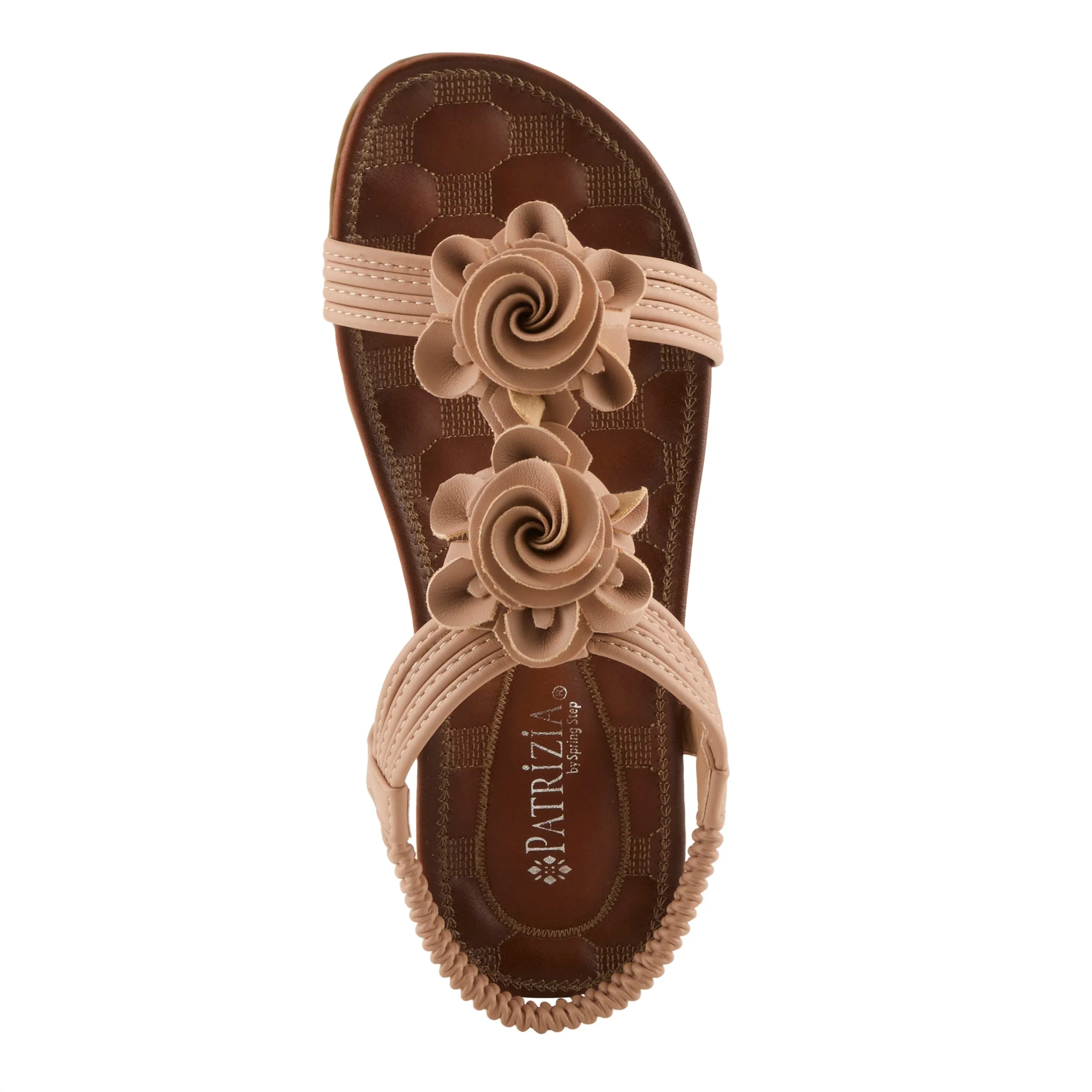 Spring Step Shoes  Patrizia Nectarine Sandal Women's Vegan Leather 1" Heel