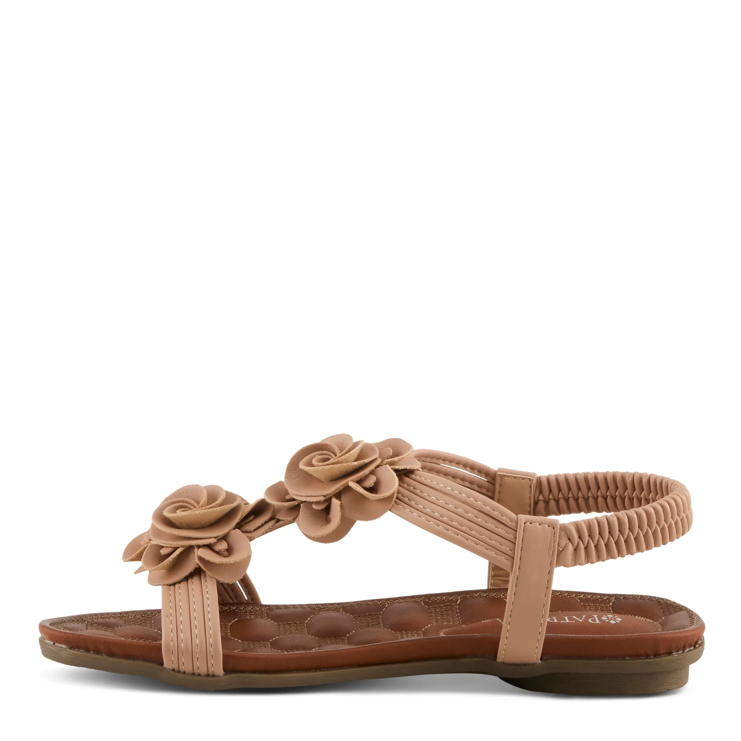 Spring Step Shoes  Patrizia Nectarine Sandal Women's Vegan Leather 1" Heel
