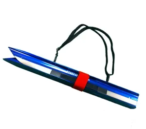 Steel shields for Nordic skates