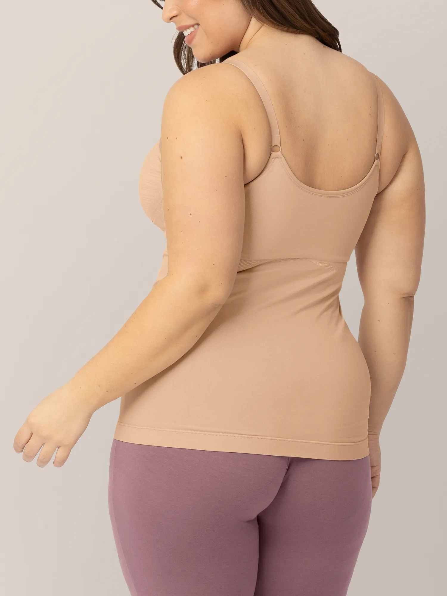 Sublime® Hands-Free Pumping & Nursing Tank | Beige