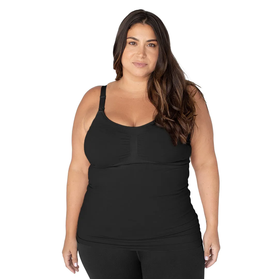 Sublime® Hands-Free Pumping & Nursing Tank | Black