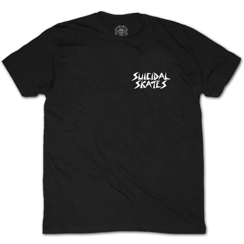 Suicidal Skates Punk Skull 80s T-Shirt