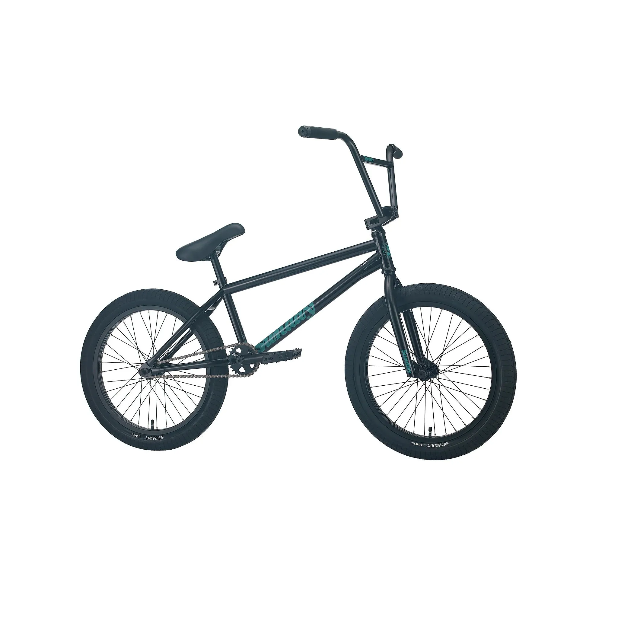 Sunday Forecaster 20.75″ Brett Silva Signature Complete BMX Bike - Gloss Black