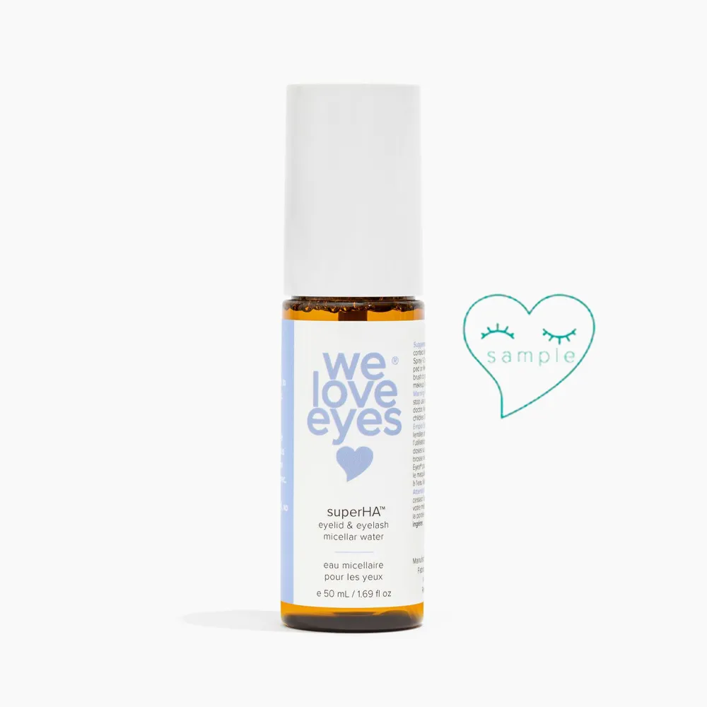 superHA™ Eyelid & Eyelash Micellar Water - Sample