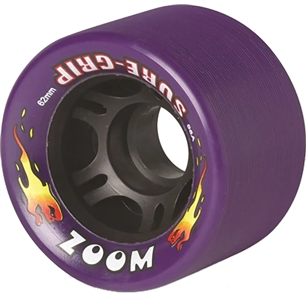 Sure Grip Zoom 62mm Roller Skate Wheels