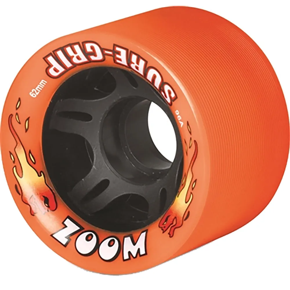 Sure Grip Zoom 62mm Roller Skate Wheels