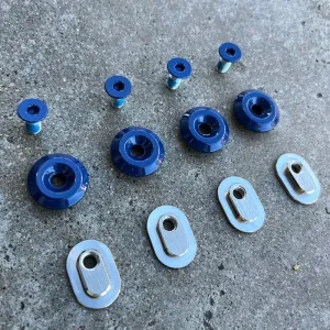 Them 909 Cuff Replacement Hardware Blue