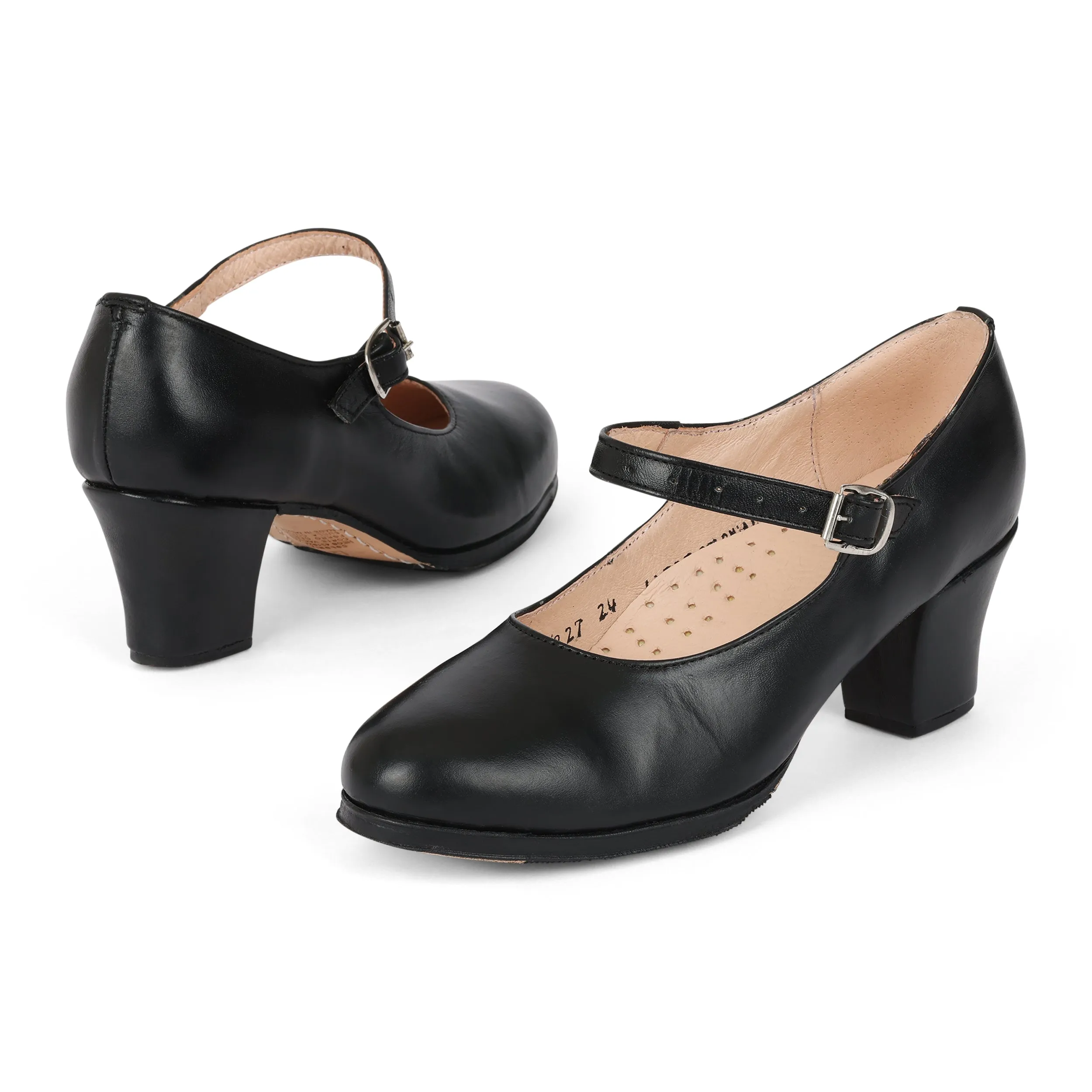 Tonantzin 227 Women's Flamenco Shoes with Nails, 6cm Heel