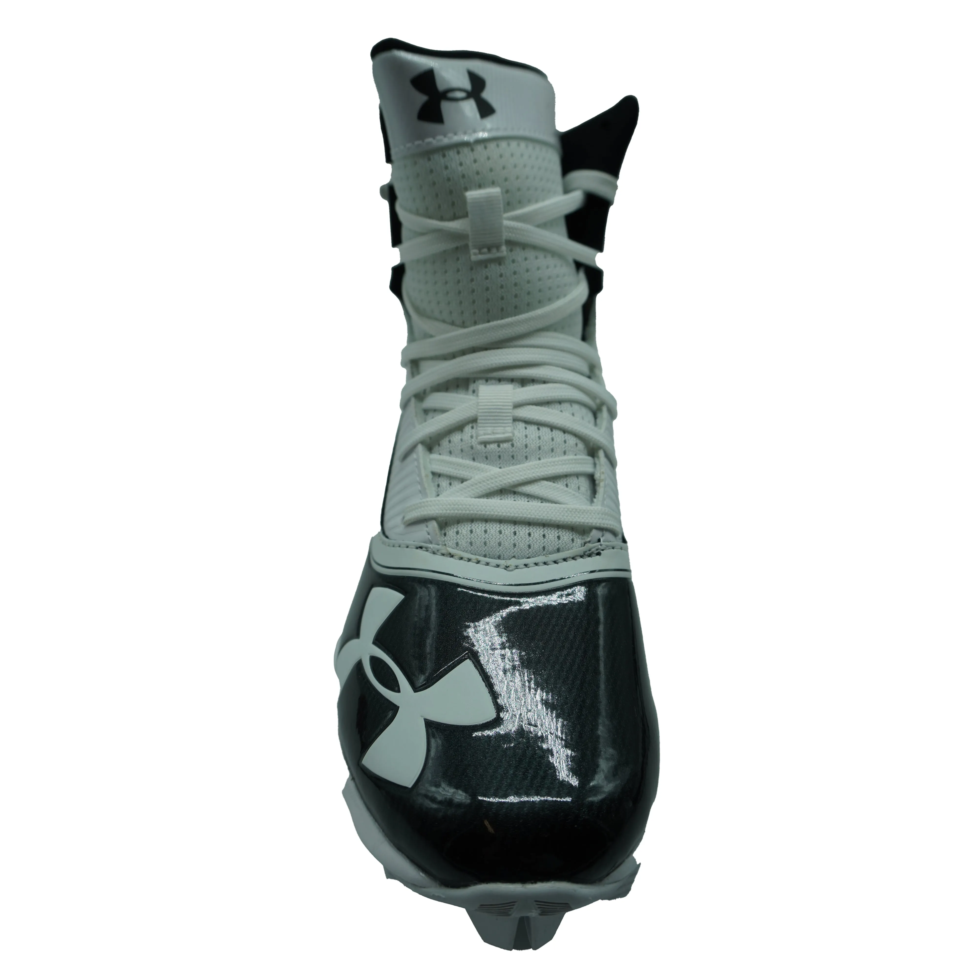 Under Armour Boy's Highlight RM Jr Football Cleats White Black