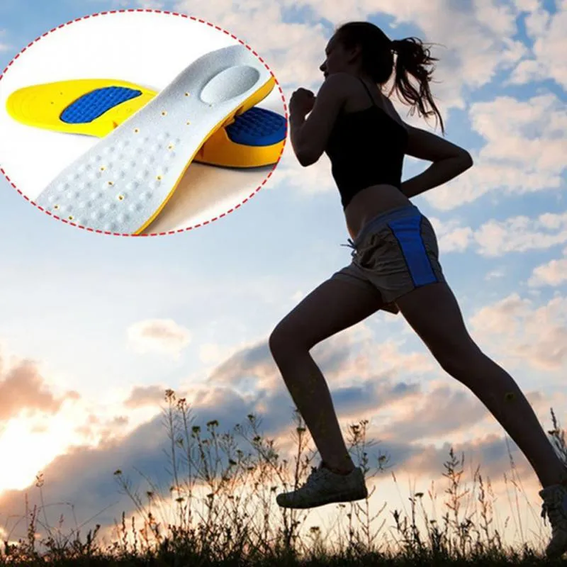 Unisex - Memory Foam Arch Support Insoles Lightweight