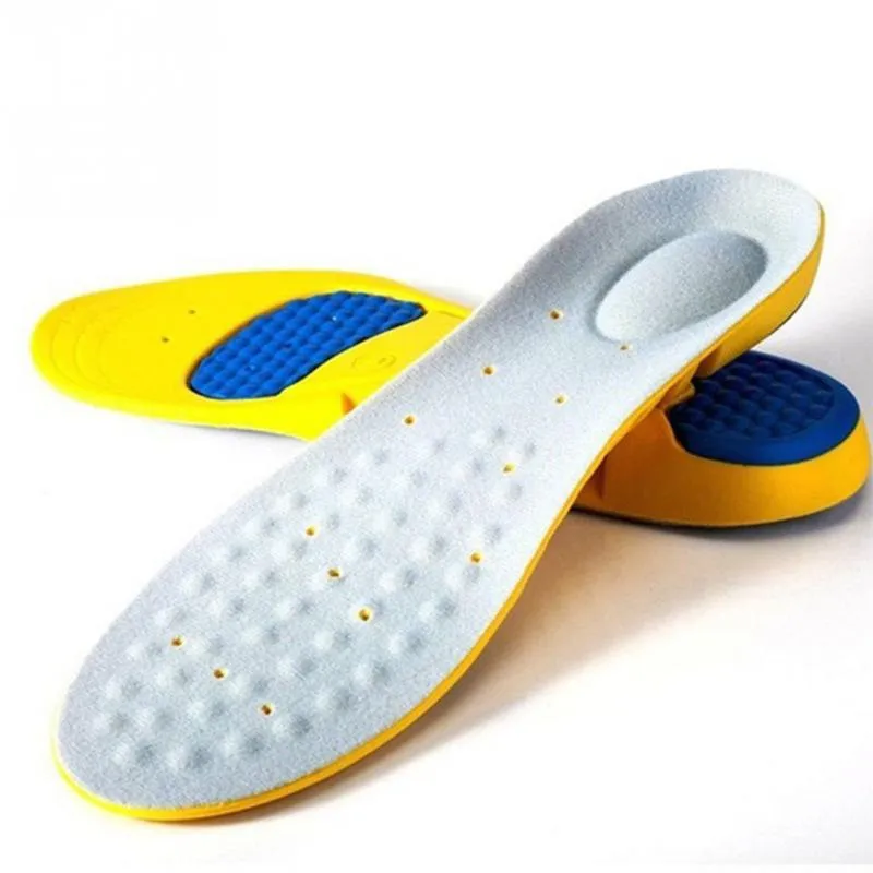 Unisex - Memory Foam Arch Support Insoles Lightweight