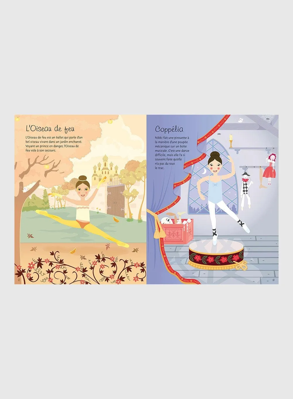 Usborne's Dolly Ballerinas Sticker Book