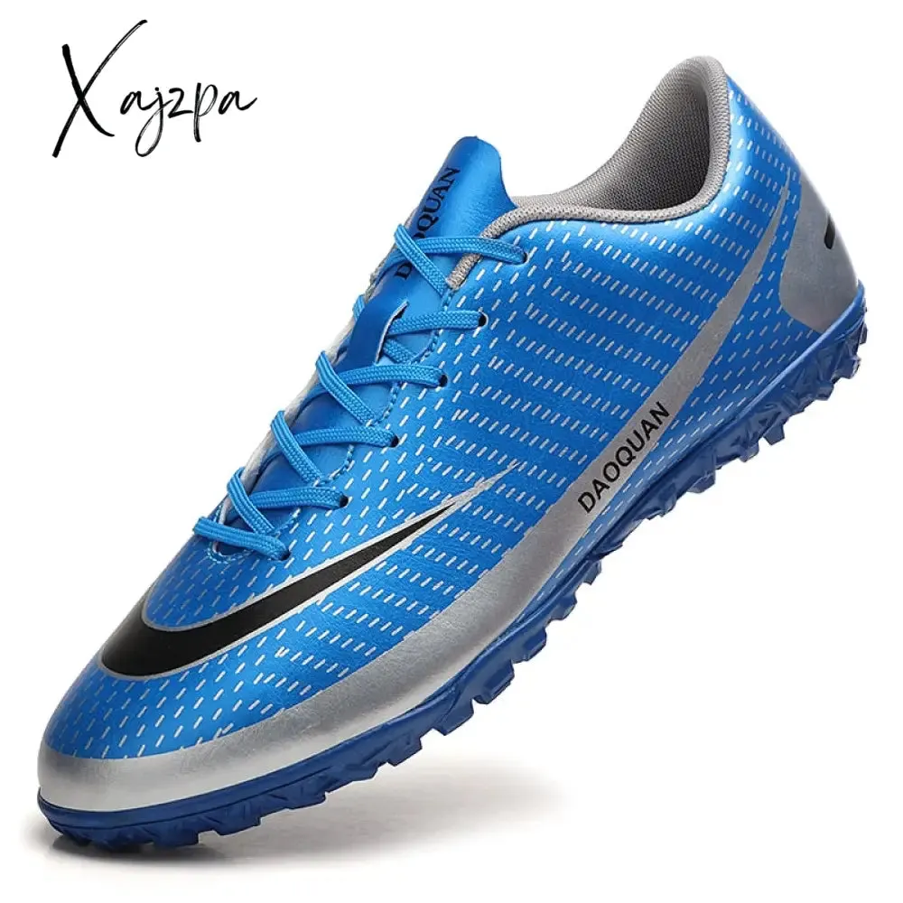 Xajzpa - Quality Football Boots Wholesale C.Ronaldo Soccer Shoes Assassin Chuteira Campo TF/AG Football Sneaker Futsal Training Shoes