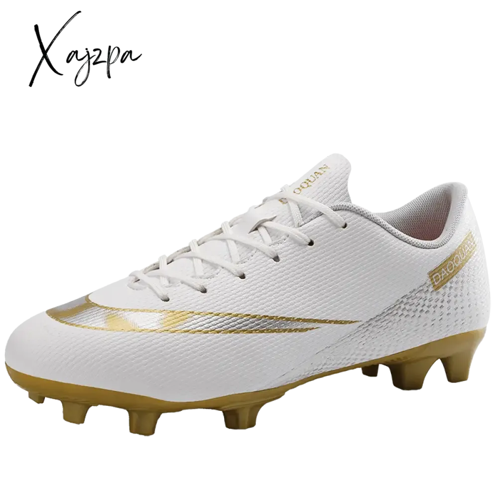 Xajzpa - Quality Football Boots Wholesale C.Ronaldo Soccer Shoes Assassin Chuteira Campo TF/AG Football Sneaker Futsal Training Shoes