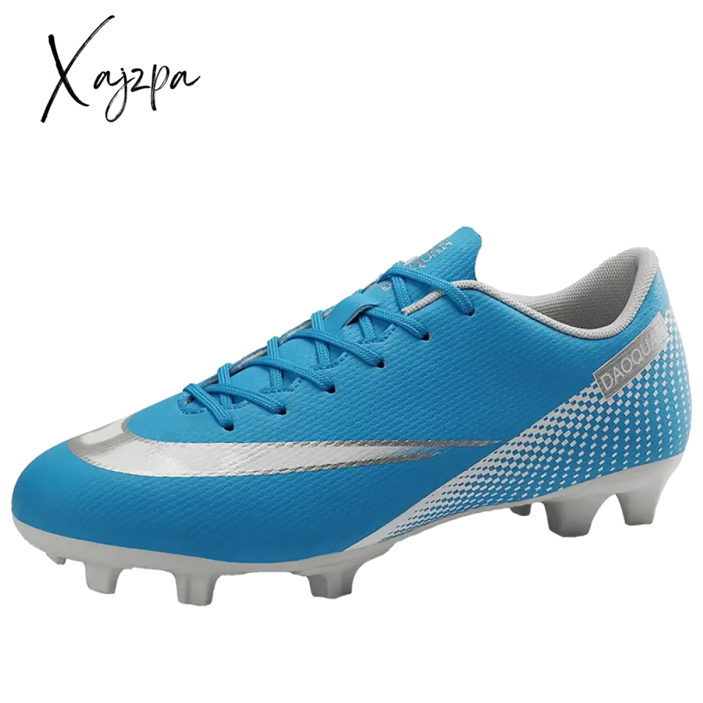 Xajzpa - Quality Football Boots Wholesale C.Ronaldo Soccer Shoes Assassin Chuteira Campo TF/AG Football Sneaker Futsal Training Shoes