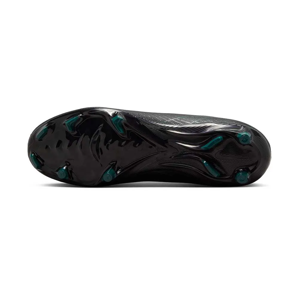 Zoom Superfly 10 Academy FG/MG Soccer Cleat - Black/Black-Deep Jungle - Regular (D)