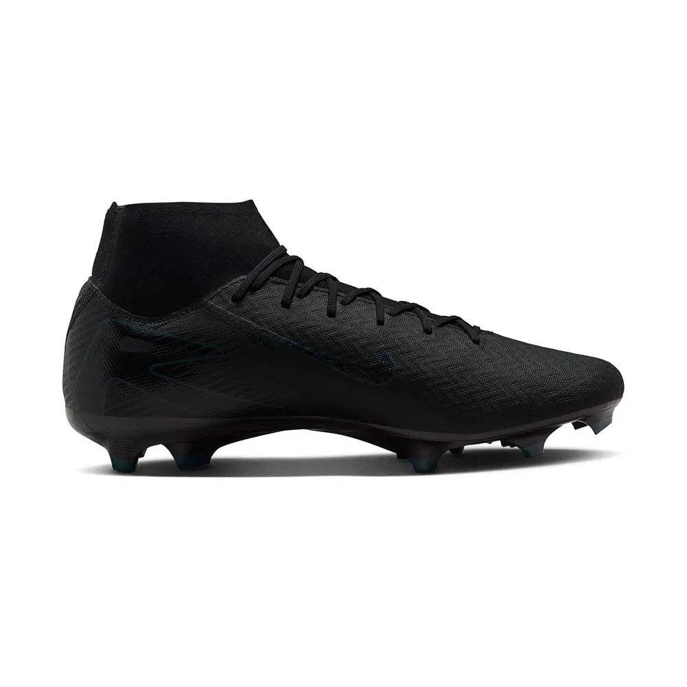 Zoom Superfly 10 Academy FG/MG Soccer Cleat - Black/Black-Deep Jungle - Regular (D)