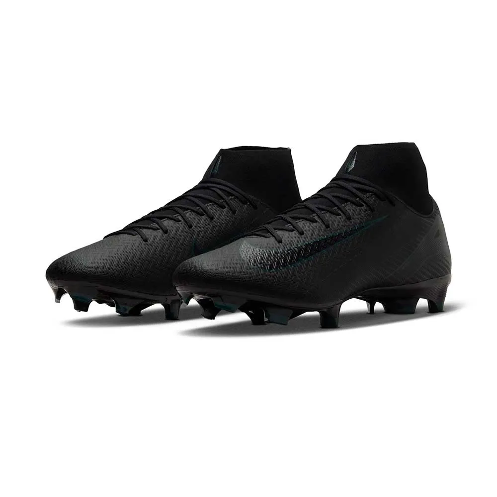 Zoom Superfly 10 Academy FG/MG Soccer Cleat - Black/Black-Deep Jungle - Regular (D)